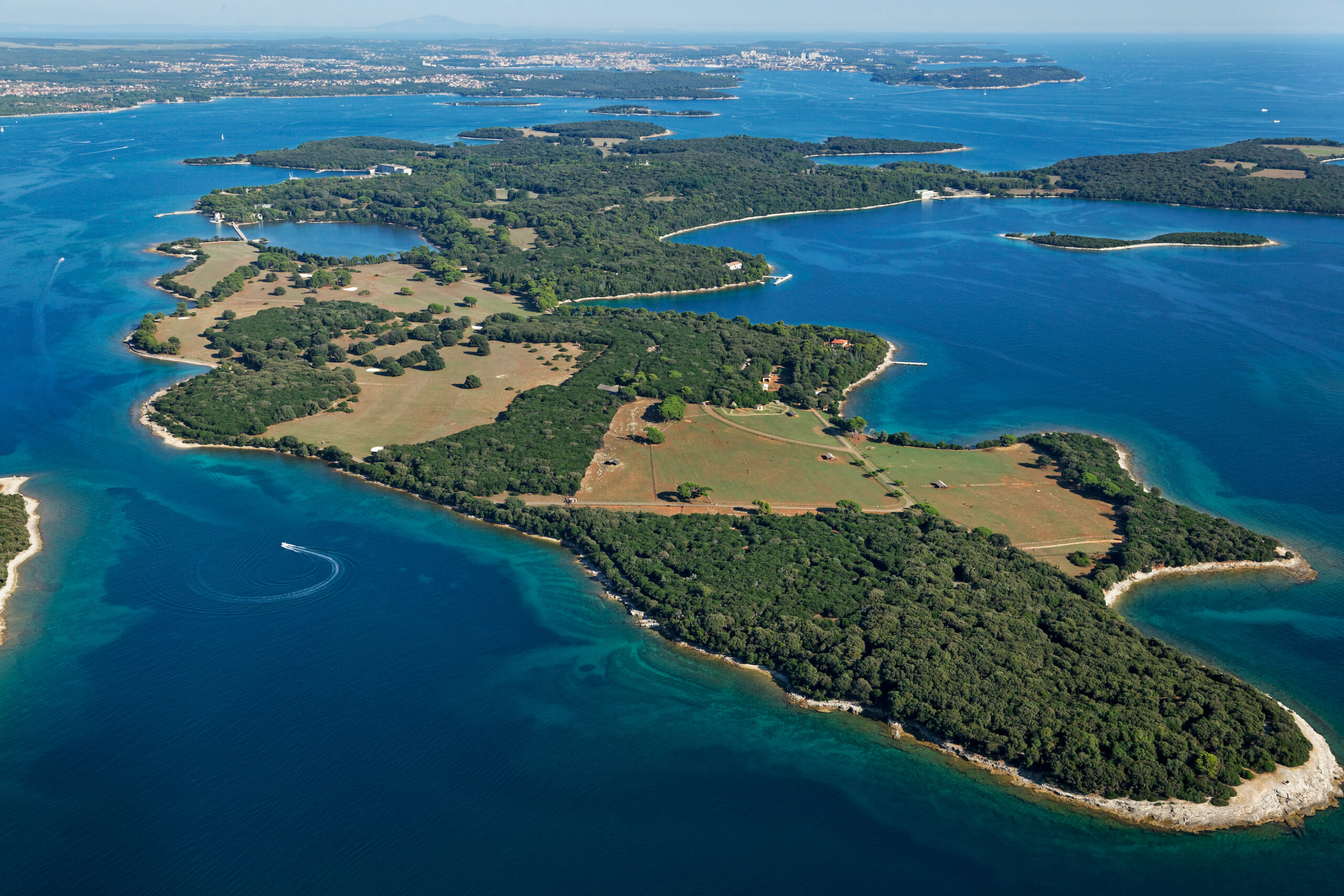 Archipelago Islands off of the coast of Croatia